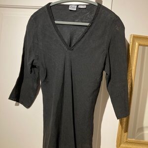Black Linen top by CP Shades size S